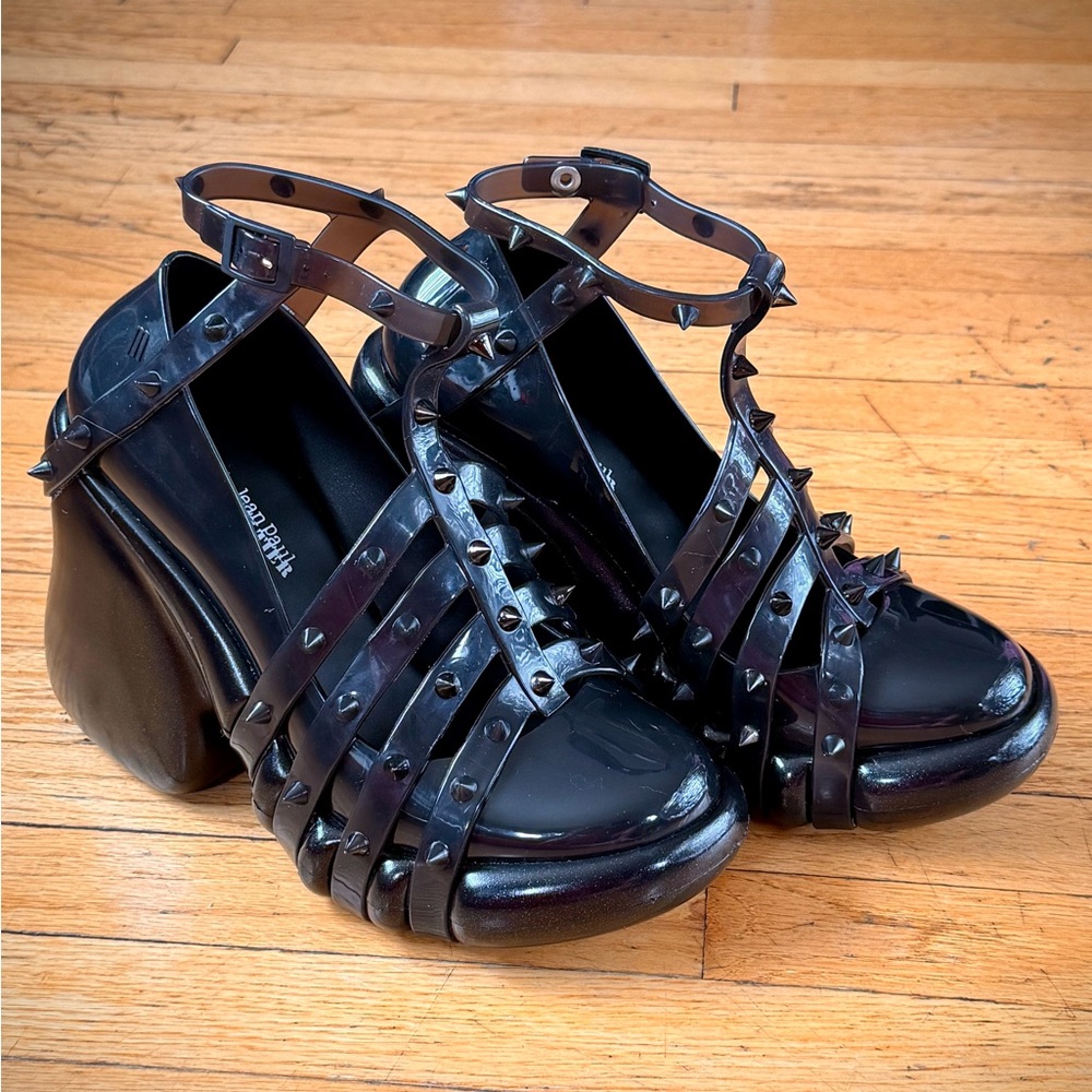Melissa x Jean Paul Gaultier Punk Love Pump Heels NIB Size 10 Rare - Picture 2 of 12